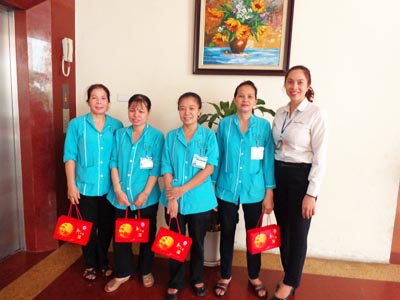 Vệ sinh công nghiệp Cleanhouse Việt Nam tặng quà Tết Trung Thu 2015